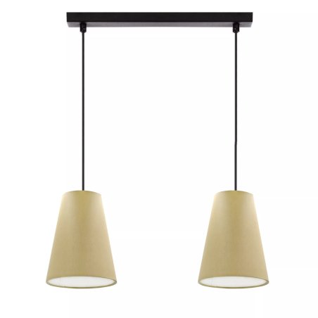 LISTWA LAMPA WISZĄCA SUFITOWA ABAŻUR STOŻEK KOLORY E27