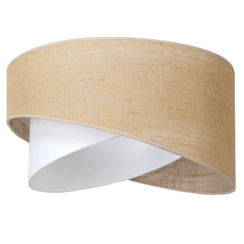 DUŻY ABAŻUR KLOSZ DO LAMPY BOHO JUTOWY 45 CM JUTA E27 WARIANTY