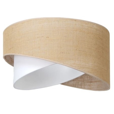 DUŻY ABAŻUR KLOSZ DO LAMPY BOHO JUTOWY 45 CM JUTA E27 WARIANTY