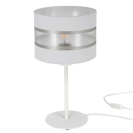 LAMPKA NOCNA STOŁOWA BIURKOWA ABAŻUR KOLORY