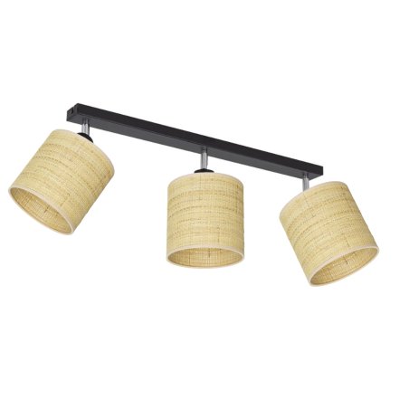 LAMPA LISTWA SUFITOWA ŻYRANDOL RATAN RATTAN BOHO