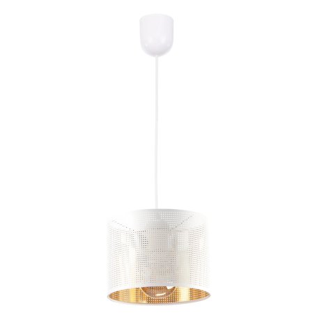 LAMPA WISZĄCA SUFITOWA AŻUROWY ABAŻUR DZIURKOWANY LED