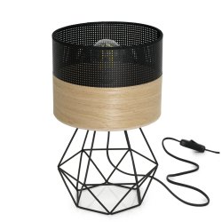LAMPKA NOCNA STOŁOWA AŻUROWY ABAŻUR DZIURKI DIAMENT E27 ------ WARIANTYYYYYYYYYYY