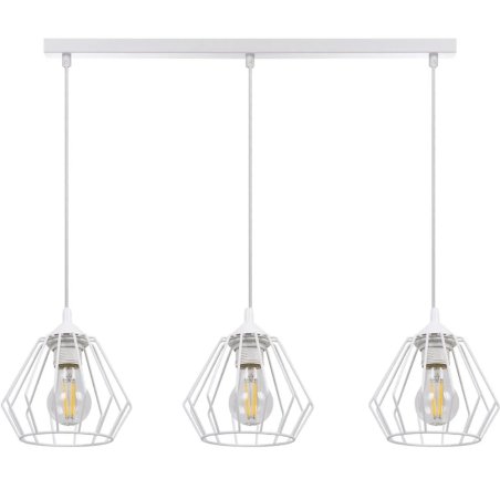 WISZĄCA NOWOCZESNA LAMPA SUFITOWA DIAMENT LOFT LED E27