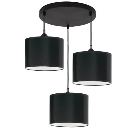 LAMPA SUFITOWA WISZĄCA ŻYRANDOL ZWIS DO SALONU E27 ABAZUR BIAŁY