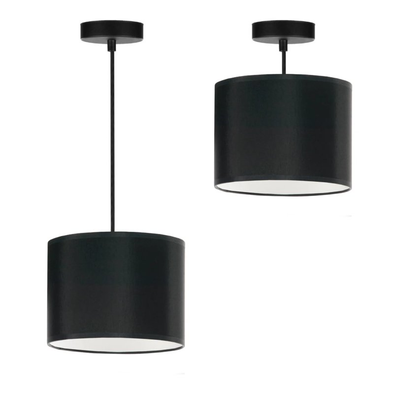 LAMPA WISZĄCA 1PŁ SUFITOWA ABAŻUR PLAFON KOLORY 20 CM / 30 CM