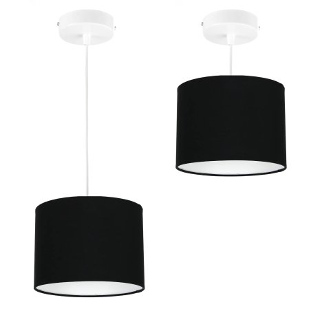 LAMPA WISZĄCA 1PŁ SUFITOWA ABAŻUR PLAFON KOLORY 20 CM / 30 CM