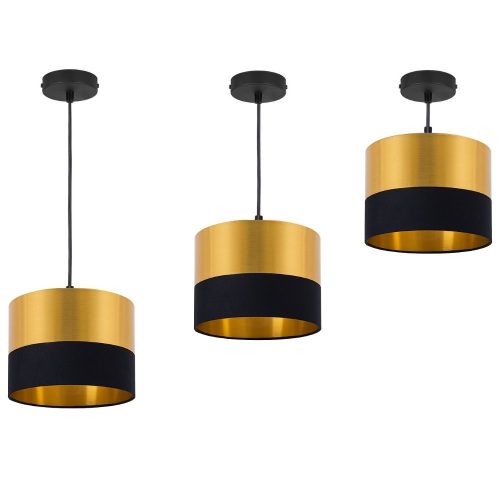Lampa wisząca abażur metal